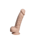 SILEXD DILDO REAL SKIN MODEL 1 7" FLESH