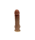 SILEXD PREMIUM DILDO REAL SKIN MODEL 1 8" WITH TESTICLES