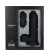 REALISTIC VIBRATOR R12 BLACK 14,4CM W/ REMOTE CONTROL