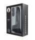 UP & DOWN REALISTIC VIBRATOR "R13" BLACK 20CM W/ REMOTE CONTROL