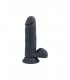 REALISTIC VIBRATOR R12 BLACK 14,4CM W/ REMOTE CONTROL