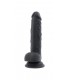 DUAL LAYER REALISTIC 17CM WITH BALLS R32 BLACK