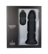 REALISTIC VIBRATOR R15 BLACK 16,5CM W/ REMOTE CONTROL