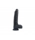 REALISTIC VIBRATOR & ROTATOR R9 BLACK 19CM W/ REMOTE CONTROL