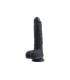 REALISTIC VIBRATOR & ROTATOR R9 BLACK 19CM W/ REMOTE CONTROL