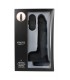 UP & DOWN REALISTIC VIBRATOR "R14" BLACK 23CM W/ REMOTE CONTROL