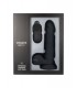 REALISTIC VIBRATOR  R16 BLACK 16 CM W/ REMOTE CONTROL