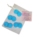 4 MINI BLUE TITS SOAPS PACK OF 12 UNITS