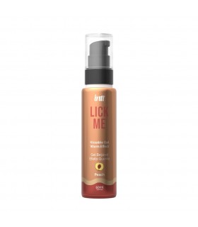 INTT LICK ME PEACH KISSABLE GEL CON CALOR 50 ML