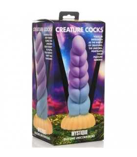 GODE EN SILICONE LICORNE MYSTIQUE