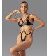 DAME CONTROLE CROTCHLESS TEDDY S/M/L