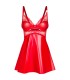 ALIOSA CHEMISE & THONG 2XL/3XL