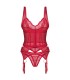 CUPIDE DESIR CORSET & THONG 2XL/3XL