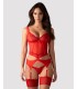 CUPIDE DESIR CORSET & THONG 2XL/3XL