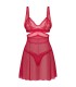 CUPIDE DESIR BABYDOLL & THONG  L/XL