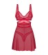 CUPIDE DESIR BABYDOLL & THONG 2XL/3XL