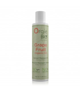 ORGANIC BIO GRAPEFRUIT MASSAGE OIL 100 ML EXP. 09/2025