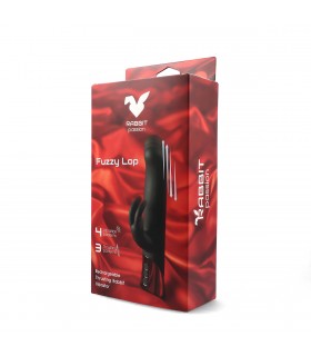 FIZZY LOP RECHARGEABLE THRUSTING RABBIT VIBRATOR