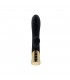 CINNAMON RECHARGEABLE SILICONE VIBRATOR WITH TAPPING RABBIT