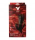 HARLEQUIN RECHARGEABLE RABBIT VIBRATOR WITH GYRATING DILDO SHAPE